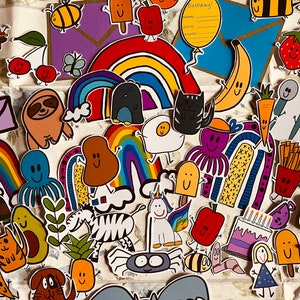 Conjunto de efímeras gigantes Doodlez - Kit digital