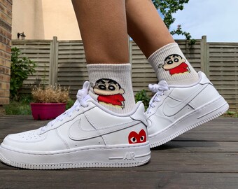 custom air force 1 cdg