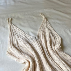 Knit Camisole_Knitted Tank Top_Camisole Tank_Ribbed Tank Top_Ribbed Camisole_Ribbed V-neck Top_Knitted Summer Top