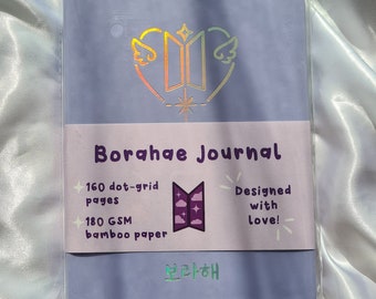 BTS Borahae Holographic Journal - A5