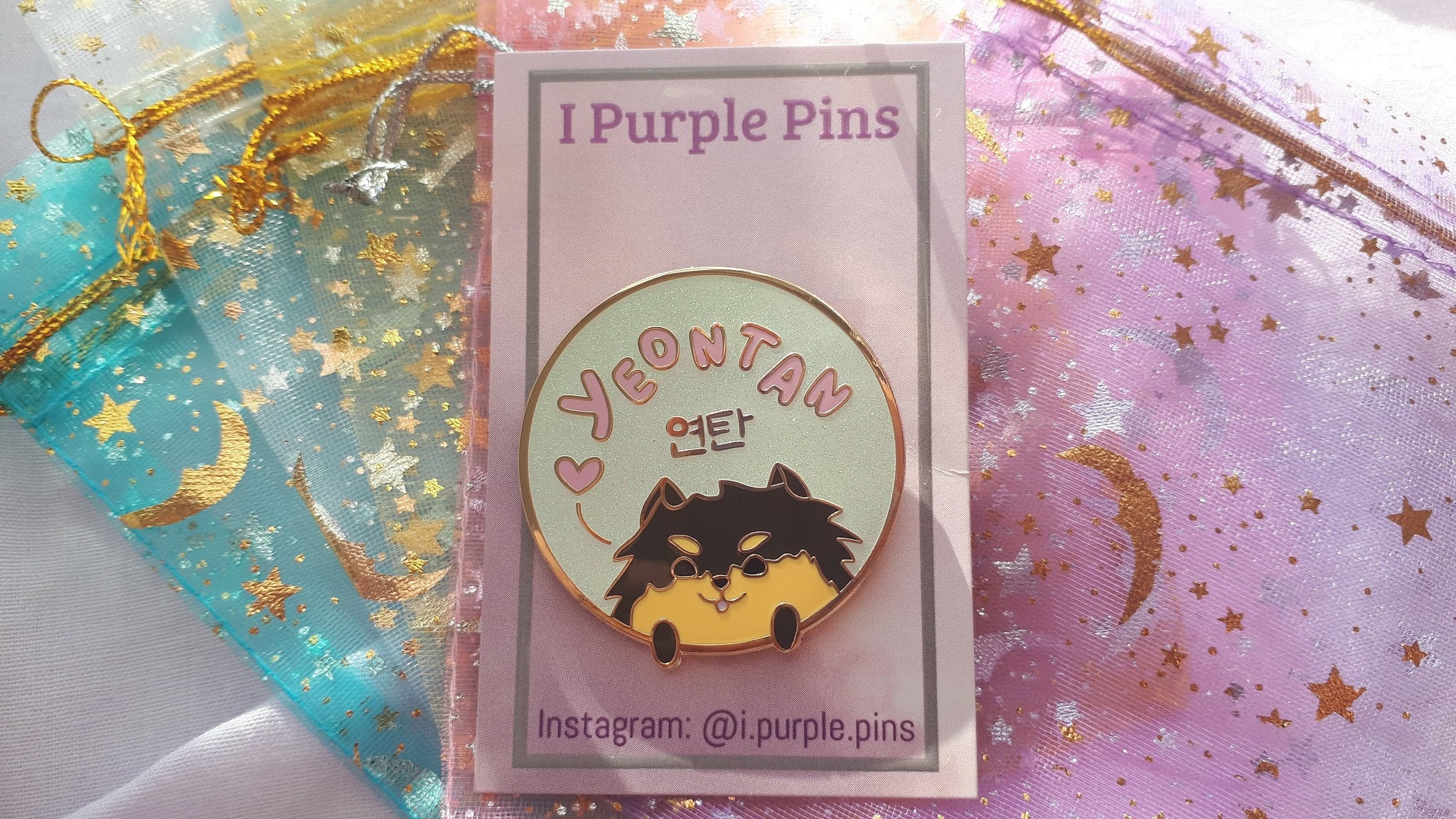 Yeontan Hard Enamel Pin BTS ~