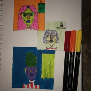 cartoon characters