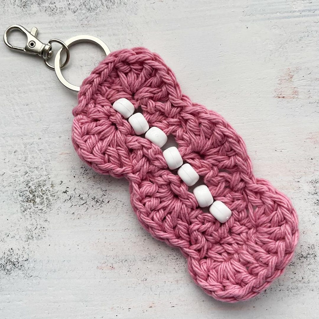 Key Chain Croset Fidget Key Chain With Beads Crochet Pattern - Etsy