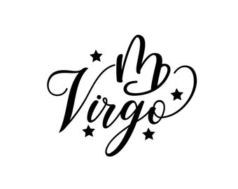 Virgo Tattoos Etsy