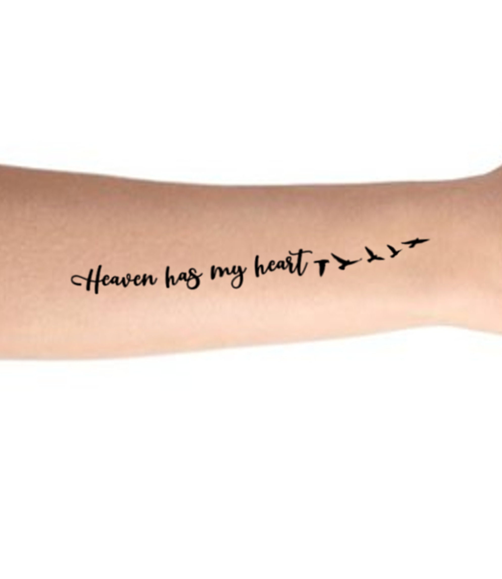 2 Flying To Heaven Tatouages Temporaires Heaven Has My Heart Etsy 2 Flying To Heaven Tatouages Temporaires Heaven Has My Heart Etsy