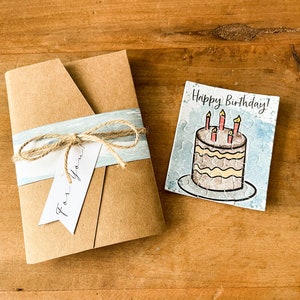Puzzle-Karte Folder "Geburtstag"
