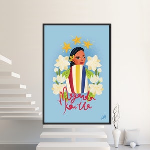 Arte filipino, arte de pared filipino descargable, arte de Filipinas, decoración filipina, Filipina, Terno, Filipiniana, Maganda ka, Maganda, Tagalo