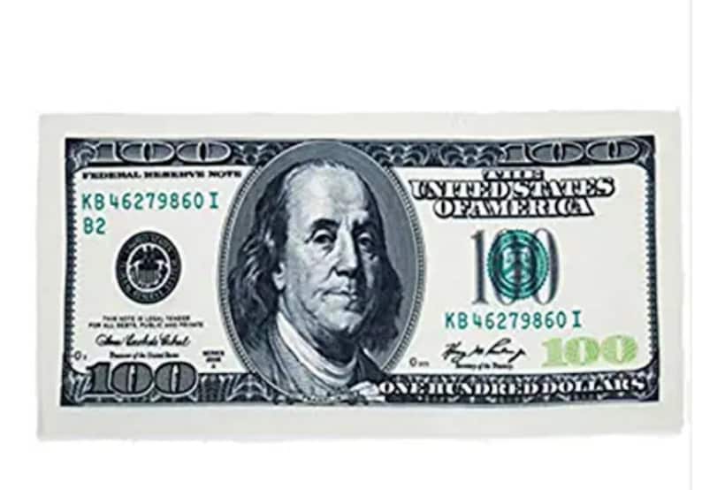 100 Bill Towl Blanket