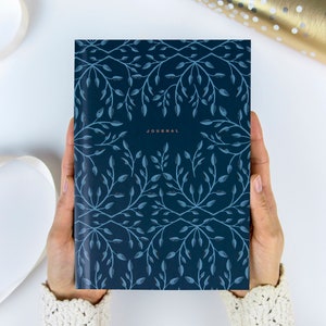 Hardcover Journal, Journal, Lined Journal, Hardcover Journal Lined, Mindfulness Gift, Gift for Her, Simple Journal, Hardcover Notebook, Gift
