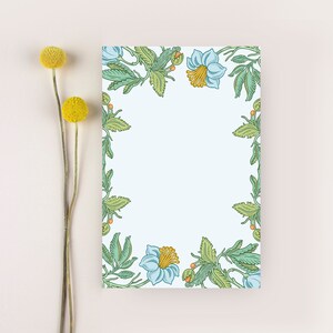 Cute Floral Notepad