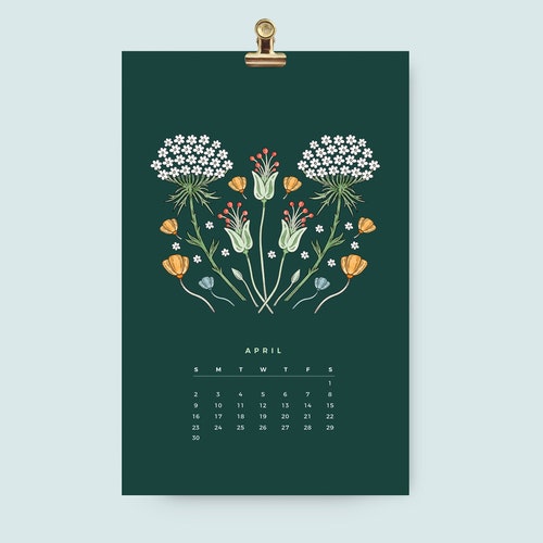 2023 Wall Calendar Small Wall Calendar 2023 Calendar - Etsy