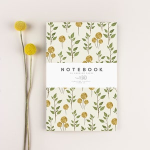 Set of 2 Notebooks, Choose Your Notebook, Back To School Notebook, Birthday Gift, Blank Journal, Floral Notebook, BLANK Notebook, Office Light Billy Buttons
