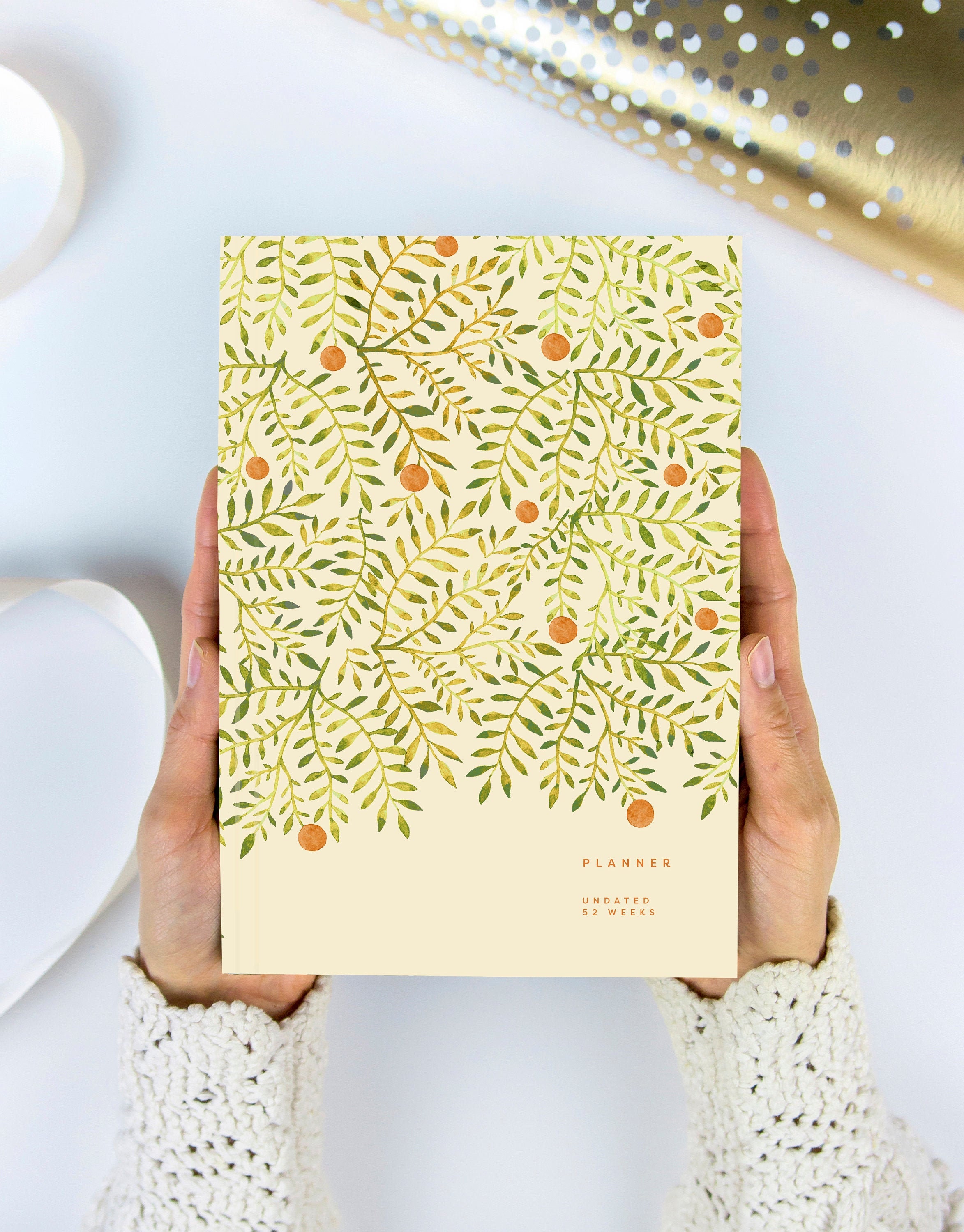 Undated Planner, Weekly Planner, Hardcover Planner, Daily Planner, Wa…