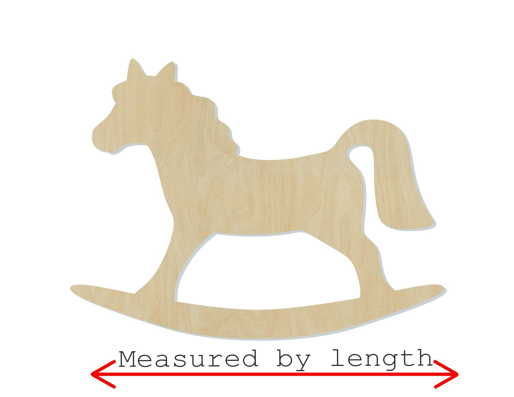 Rocking Horse wood shape wood cutouts Nursery Kids Toddlers Etsy