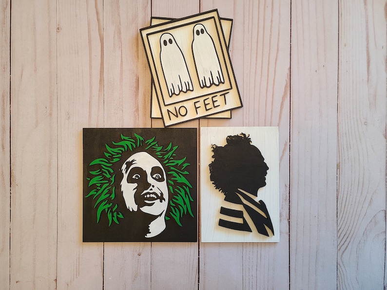 Ghost No Feet Craft Kit #2567 Multiple Sizes Available Unfinished Wood Cutout Shapes