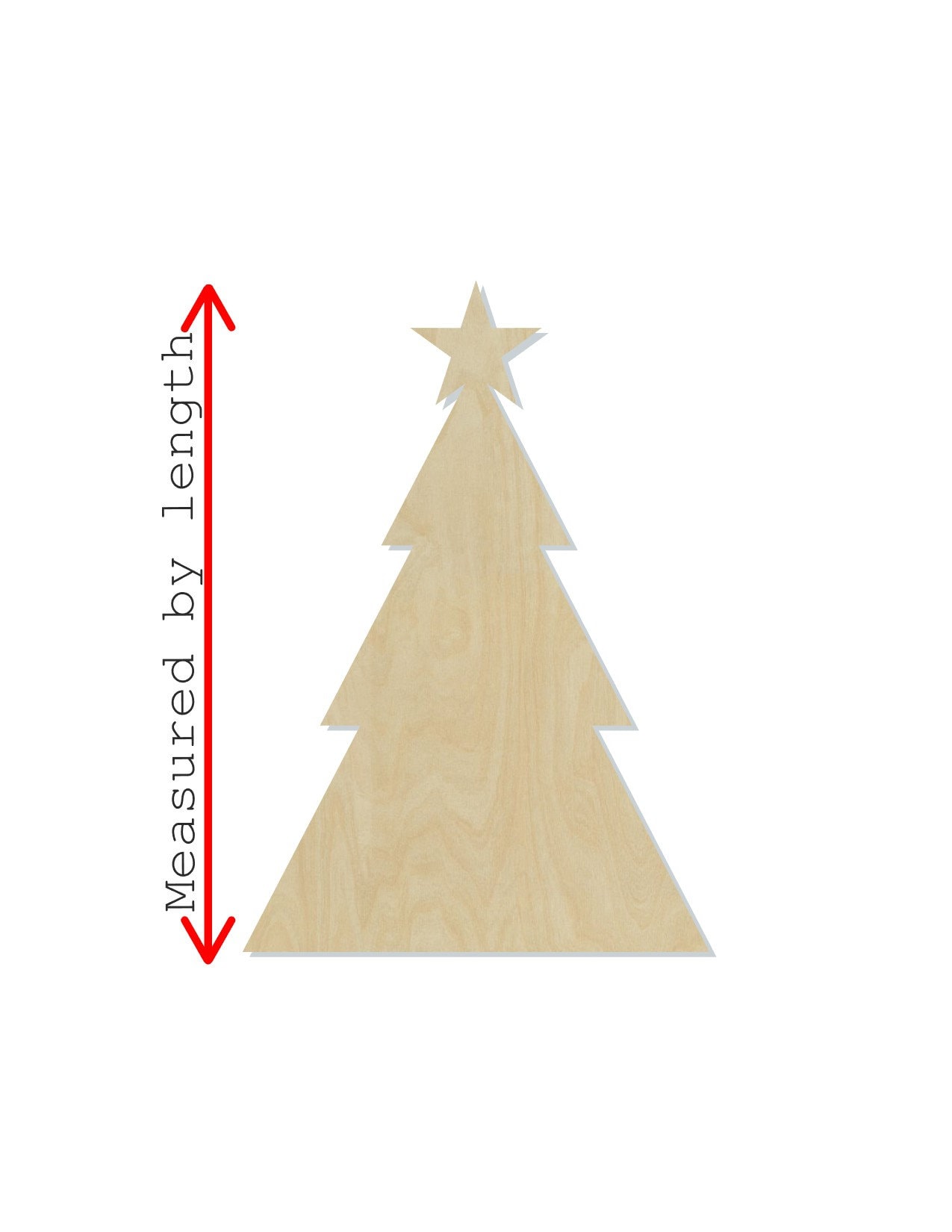 Christmas Tree Triangle Template
