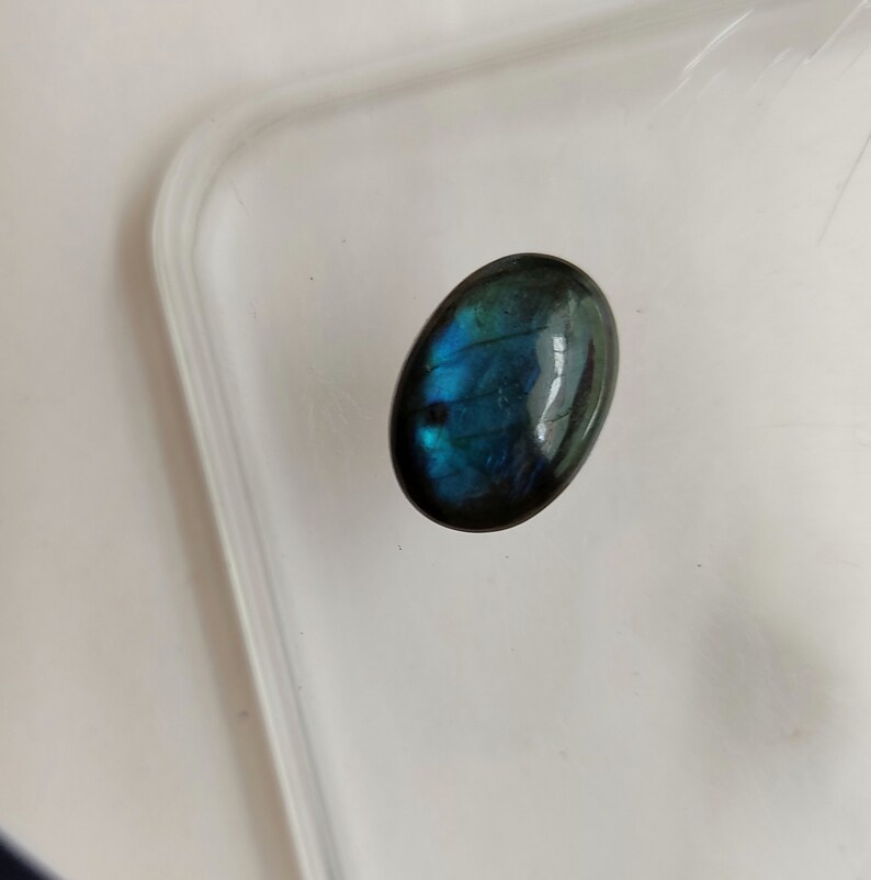 Flashy Labradorite Natural Labradorite Cabochon Blue-Green Cabochon Labradorite Oval 100/% Natural Blue Labradorite Oval Cabochon 13x8MM