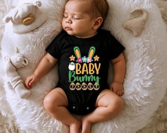 Baby Bunny One piece,  celebrating 1st Easter, gift, or egg hunt