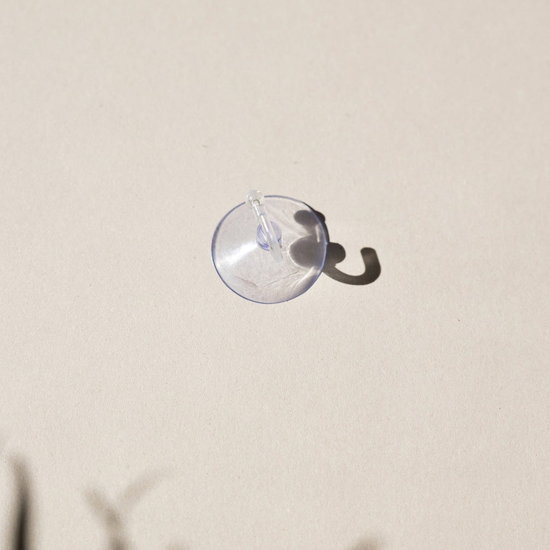 Transparent Rayonne Suction Cup Hook Suction Cup for Hanging Suncatcher