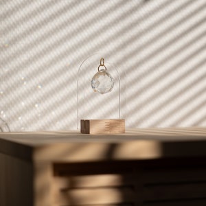 Suncatcher sur pied Cristal Attrape Soleil à poser Décoration d'intérieur Bohême et minimaliste Décoration Céleste et moderne ARCHIE image 9