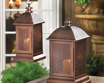 Outdoor Lanterns Decorativehanging Lantern Tribeca Medium Etsy
