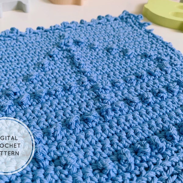 Sailboat Baby Washcloth/Dishcloth Crochet Pattern *DIGITAL PATTERN ONLY*