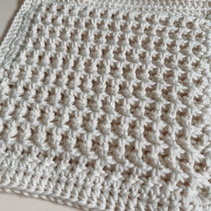 The Boxy Boxy Dishcloth/Washcloth Crochet Pattern *DIGITAL PATTERN ONLY*