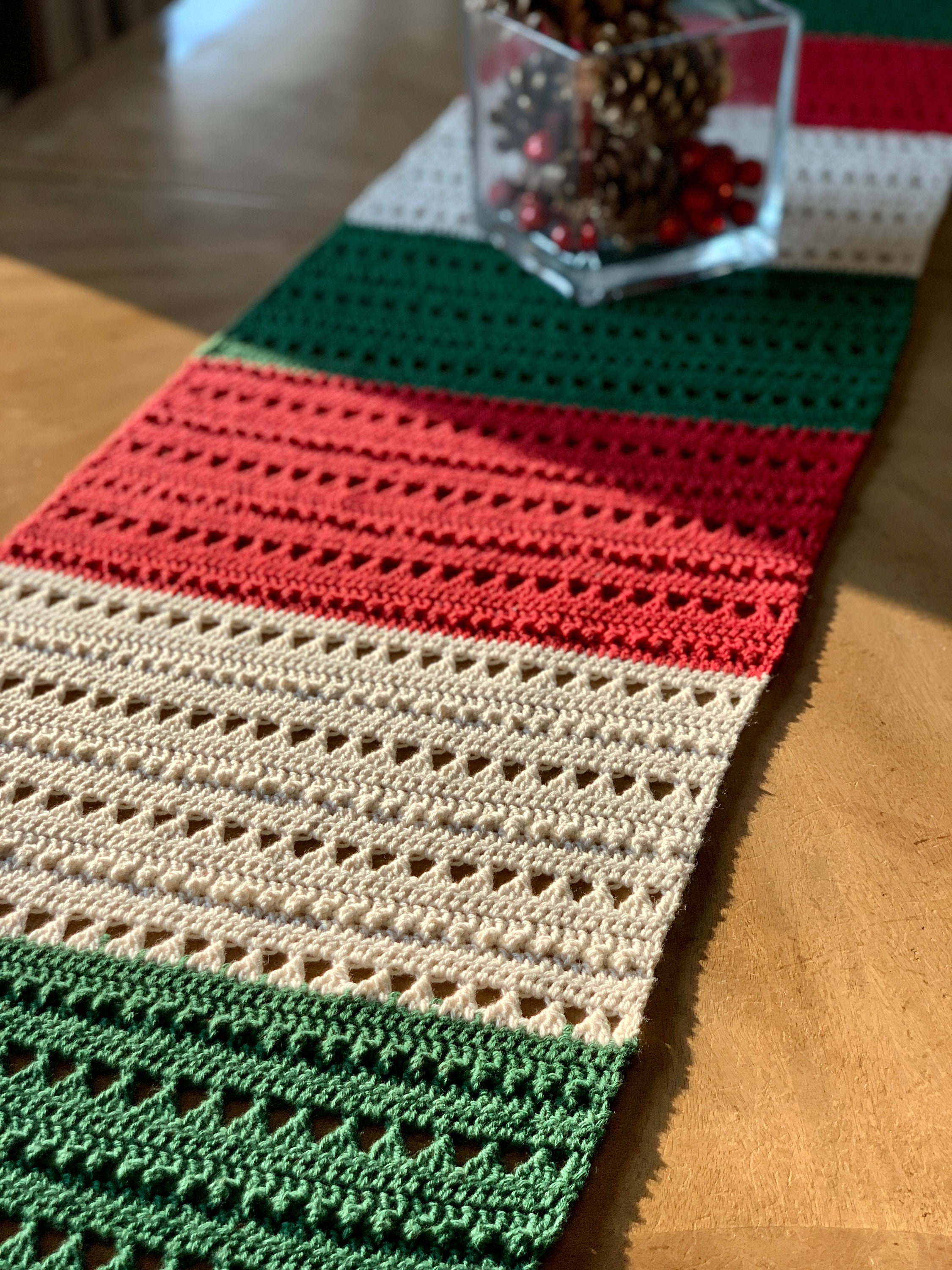 Crochet Table Runner Etsy
