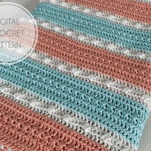 The Starry Dreams Baby Blanket Crochet Pattern | DIGITAL PATTERN ONLY |