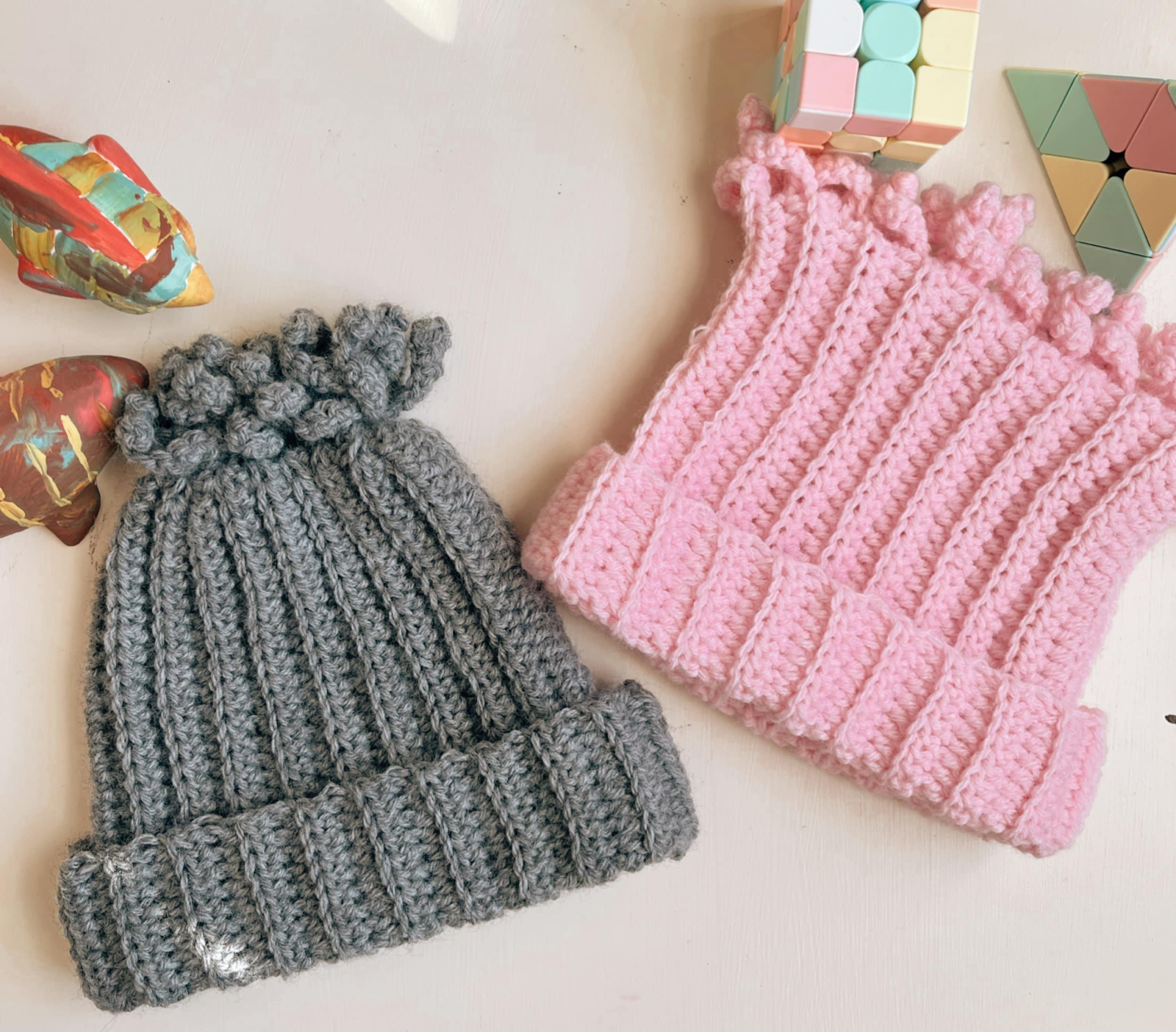 Baby Beanie Pattern How To Crochet A Toddler Hat Easy Children's Crochet  Hat Pattern, image size:2500x2193