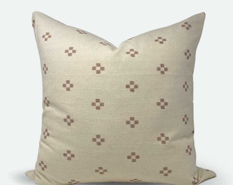 Square Pillow Cover - Mushroom Woven | 20&quot;x20&quot; | 22&quot;x22&quot;