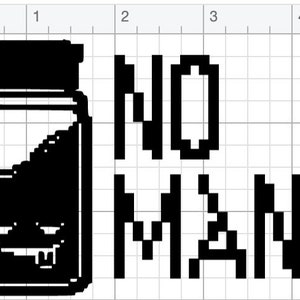 No Mana car decal sticker image 1