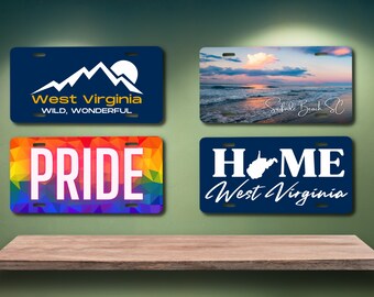 Personalized License Plate - Custom Car Plate - Car Tag - Personalized Photo Gift - Custom Aluminum Vanity Front Car Plate - Auto Accessory