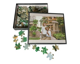 Personalized Puzzle - Anniversary Gift for Her - Custom Photo Gift - Wedding - Couples Idea - Photo Jigsaw Puzzle for Adults - Seniors