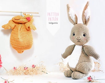 Bunny crochet pattern chick easter amigurumi pattern chick costume bunny chick amigurumi pattern rabbit crochet pattern toy