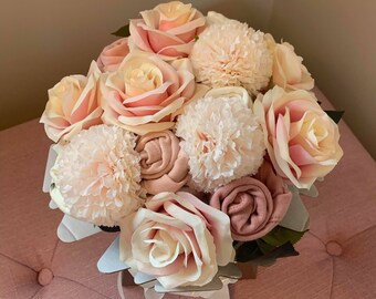 Pink Bouquet 3-6 Months Bouquet of Baby Clothing Baby Gift Baby Girl