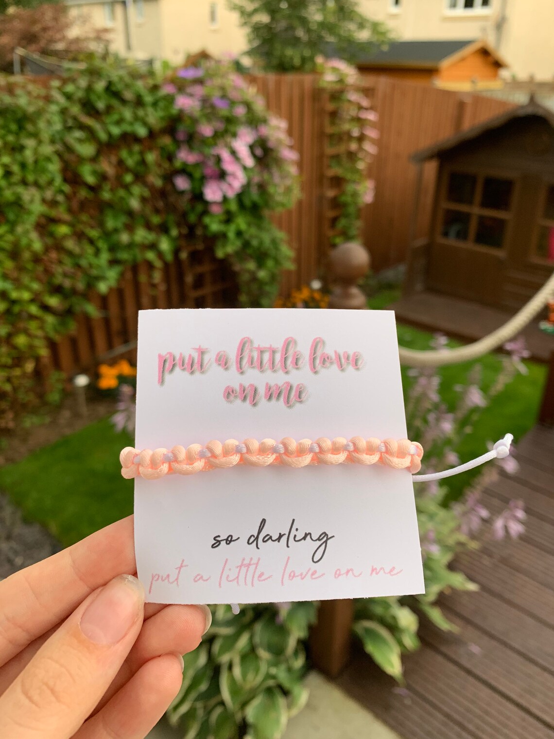 Adjustable Put a little love on me Niall horan inspired | Etsy