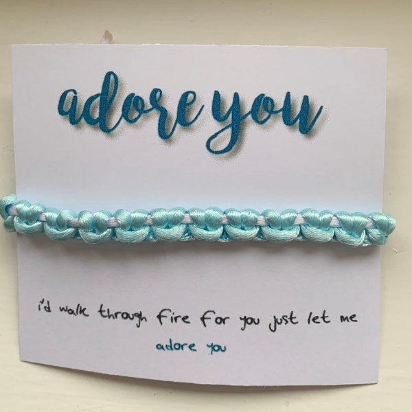 Adjustable Harry Styles Adore You inspired bracelet/ wristband