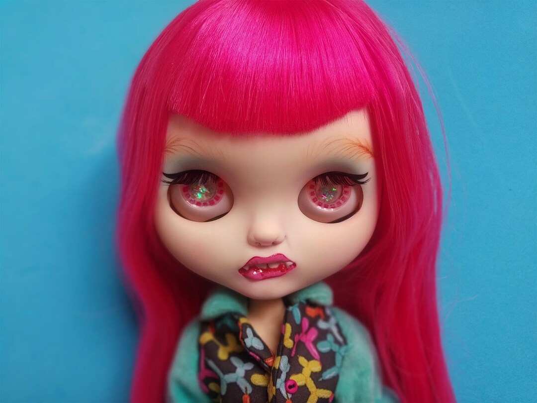 Custom Bjd Hujoo Blythe Poupée Doll Vampire Gothique