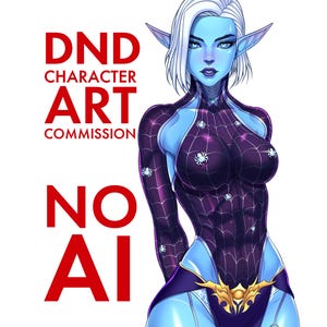 DND COMMISSION, Custom D&D art, DnD party group portrait, fantasy character illustration
