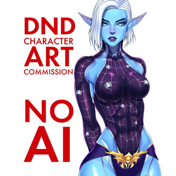 DND COMMISSION, Custom D&D art, DnD party group portrait, fantasy character illustration