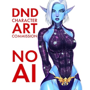 COMISSÃO DE D&D, Arte personalizada para D&D, Retrato de grupo de D&D, Ilustração de personagem de fantasia