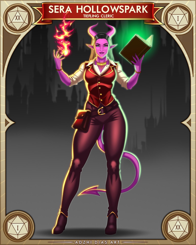 DND COMMISSION, Custom D&D art, DnD party group portrait, fantasy character illustration