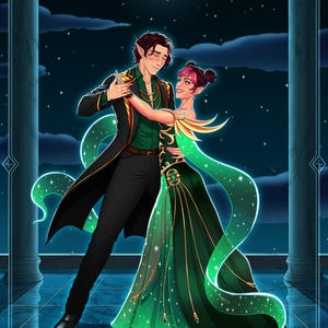 DND COUPLE COMMISSION ART