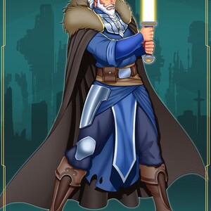 OC Art, Original Character Commission, Fantasy RPG Illustration image 12