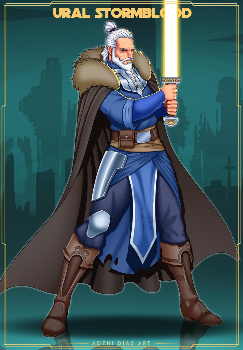 OC Art, Original Character Commission, Fantasy RPG Illustration image 12