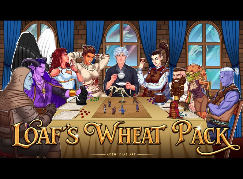 DND GROUP COMMISSION ART