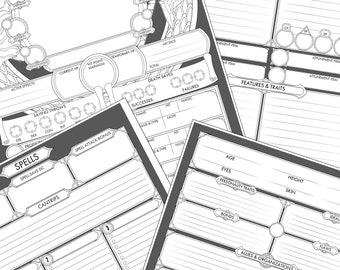 Character SHEETS