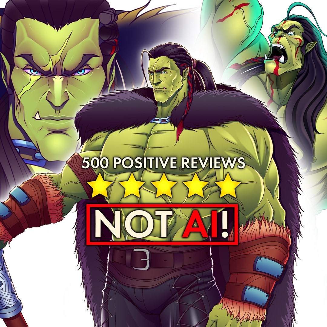 DND Custom Portrait Dnd Group Art Dnd Party Commission Etsy