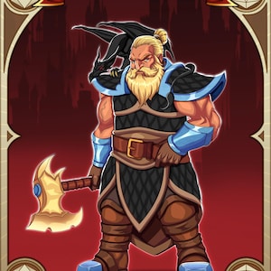 DND COMMISSION, Custom D&D art, DnD party group portrait, fantasy character illustration